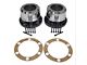 Manual Locking Hub Set; with 6 Bolt Flange Mounting (73-81 Jeep CJ5; 76-86 Jeep CJ7)