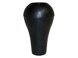 Manual Transmission Shift Knob; Black (97-06 Jeep Wrangler TJ)