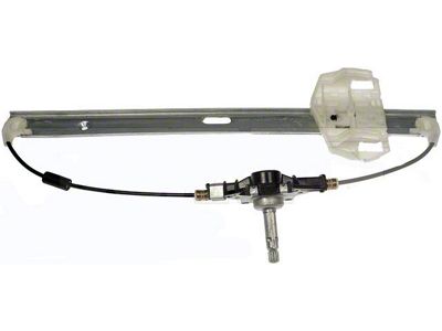 Manual Window Regulator Only; Front Passenger Side (07-18 Jeep Wrangler JK)