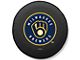 Milwaukee Brewers Spare Tire Cover with Camera Port; Black (18-24 Jeep Wrangler JL)