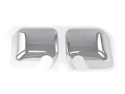 Mirror Covers; Chrome (07-18 Jeep Wrangler JK)