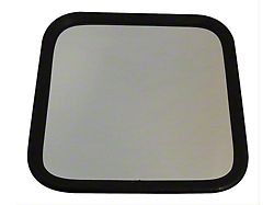 Mirror Head; Stainless (66-86 Jeep CJ5 & CJ7)