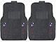 Molded Front Floor Mats with Minnesota Vikings Logo (Universal; Some Adaptation May Be Required)