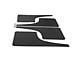 Mud Flaps; Front and Rear; Textured Black Vinyl (18-24 Jeep Wrangler JL)