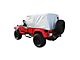 Multiguard Water Repellent Cab Cover; Silver (92-06 Jeep Wrangler YJ & TJ, Excluding Unlimited)