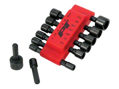 Nut Driver Bit Set; 14-Piece Set