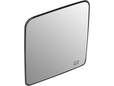 OE Style Heated Mirror Glass; Driver Side (11-18 Jeep Wrangler JK)