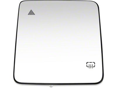 OE Style Non-Heated Mirror Glass; Driver Side (18-25 Jeep Wrangler JL w/o Blind Spot)