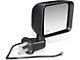 OE Style Powered Heated Mirror; Passenger Side; Textured Black (07-13 Jeep Wrangler JK)