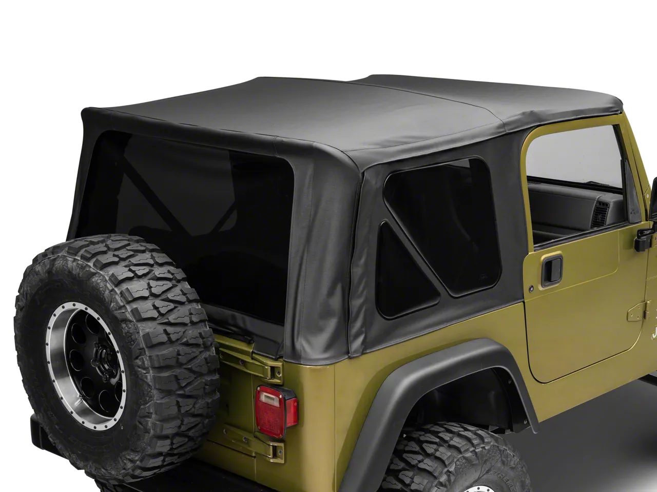 RedRock Jeep Wrangler TruShield Series OE-Style Replacement Soft Top  J132869 (97-06 Jeep Wrangler TJ