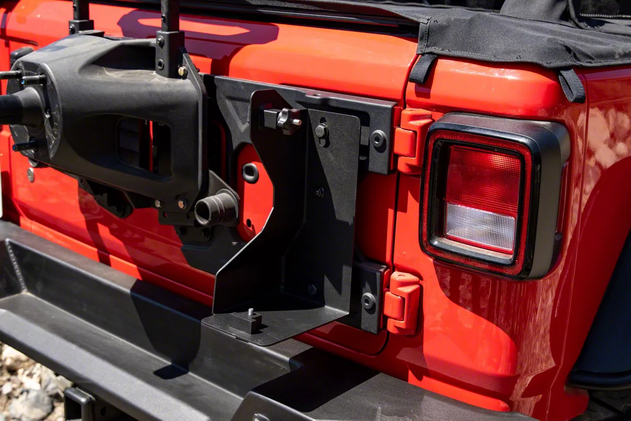 Off-Road Jack Tailgate Mount (07-24 Jeep Wrangler JK & JL)