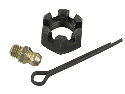 Original Grade Steering Tie Rod End at Pitman Arm (87-90 Jeep Wrangler YJ)