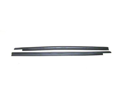 Outer Door Belt Weatherstrip Kit; Left and Right (97-06 Jeep Wrangler TJ)