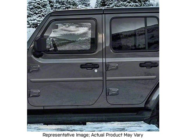 Painted Body Side Molding; Gator (18-24 Jeep Wrangler JL 4-Door)