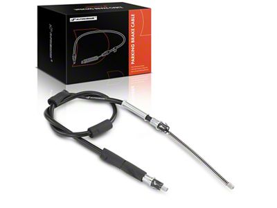 Parking Brake Cable; Rear Driver or Passenger Side (97-06 Jeep Wrangler TJ w/ Rear Drum Brakes)