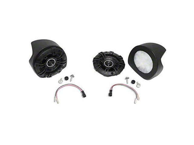 Select Increments Pillar-Pods (07-14 Jeep Wrangler JK w/o Alpine or Infinity Sound System)