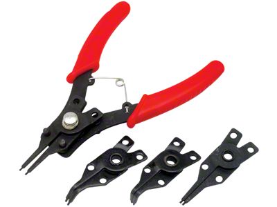 Plastic Grip Snap Ring Pliers Kit