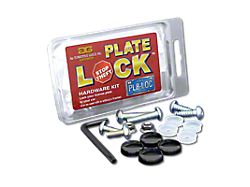 Plate-Lock Kit; Black 