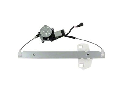 Power Window Regulator and Motors; Rear (07-18 Jeep Wrangler JK)