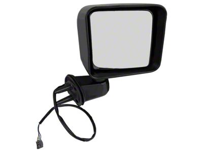 Replacement Powered Heated Door Mirror; Passenger Side (2014 Jeep Wrangler JK)