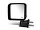 Powered Heated Mirror; Chrome; Driver Side (15-18 Jeep Wrangler JK)