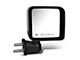 Powered Heated Mirror; Chrome; Passenger Side (15-18 Jeep Wrangler JK)