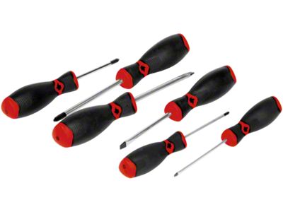 Professional Screwdriver Set; 6-Piece Set