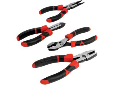 Professional Set Pliers; 4-Piece Set