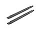 Go Rhino RB30 Running Boards with Drop Steps; Textured Black (18-24 Jeep Wrangler JL 4-Door)