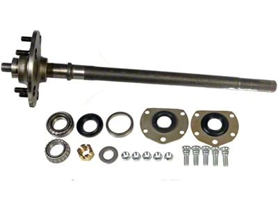 Rear Axle Shaft; Driver Side (76-81 Jeep CJ7 w/o Quadra-Trac)