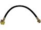 Rear Brake Hydraulic Hose; Center (87-89 Jeep Wrangler YJ)