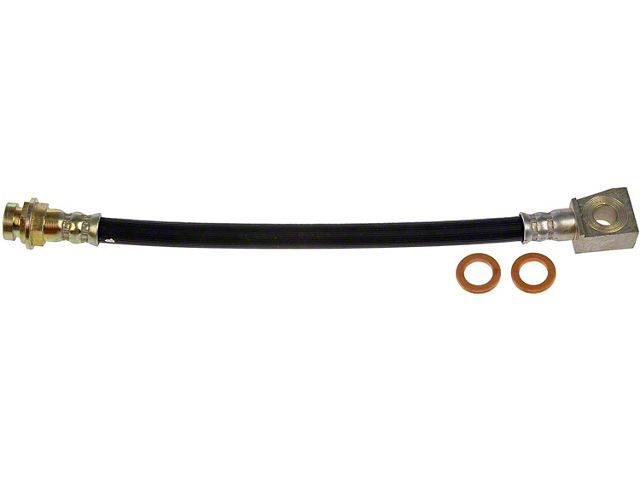 Rear Brake Hydraulic Hose; Driver Side (03-06 Jeep Wrangler TJ)