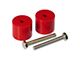 Rear Bump Stops; Red (97-06 Jeep Wrangler TJ)