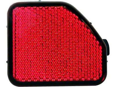 Rear Bumper Reflector; Driver Side (18-25 Jeep Wrangler JL)