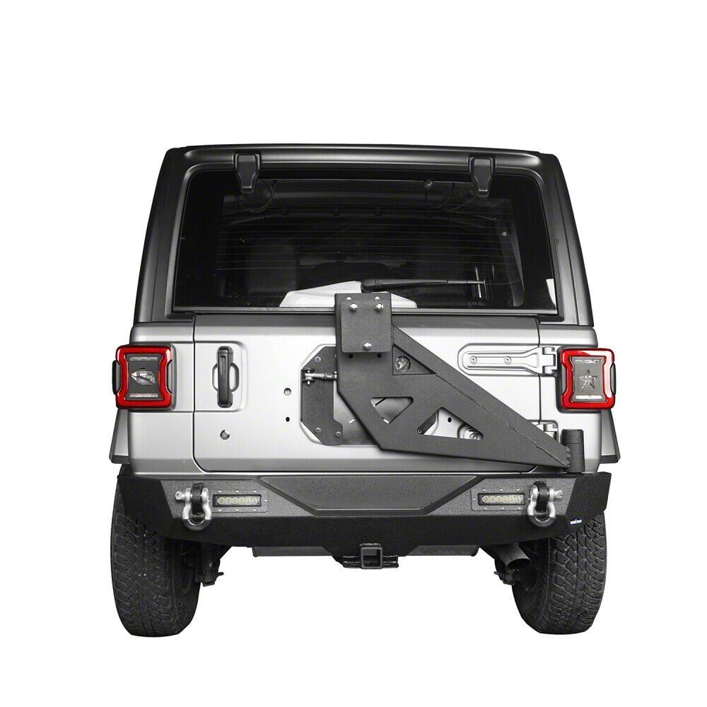 Jeep Wrangler Rear Bumper with Tire Carrier (18-24 Jeep Wrangler JL ...