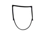 Rear Door Seal; Driver Side (07-18 Jeep Wrangler JK 4-Door)