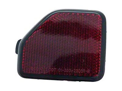 Rear Fascia Reflector; Passenger Side (18-25 Jeep Wrangler JL)