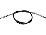 Rear Parking Brake Cable; Driver Side (03-06 Jeep Wrangler TJ w/ Rear Disc Brakes, Excluding Unlimited)