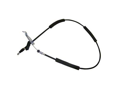 Rear Parking Brake Cable; Left or Right (07-18 Jeep Wrangler JK 4-Door)