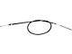 Rear Parking Brake Cable; Passenger Side (91-95 Jeep Wrangler YJ)