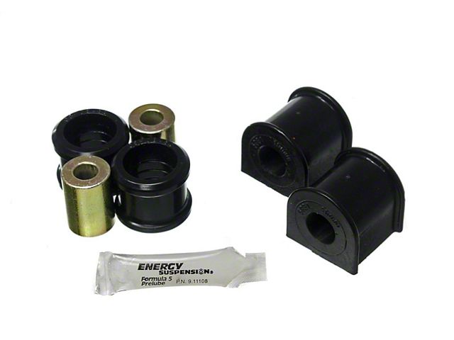 Rear Sway Bar Bushings; 19mm; Black (18-24 Jeep Wrangler JL, Excluding Rubicon)