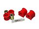 Rear Sway Bar Bushings; 19mm; Red (18-24 Jeep Wrangler JL, Excluding Rubicon)