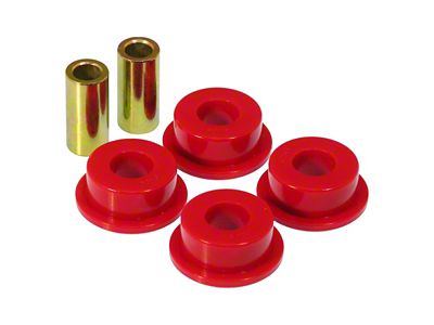 Rear Track Arm Bushing Kit; Red (97-06 Jeep Wrangler TJ)