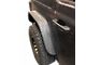 Rear Tube Fender Flares; Aluminum Diamond Plate (18-24 Jeep Wrangler JL)