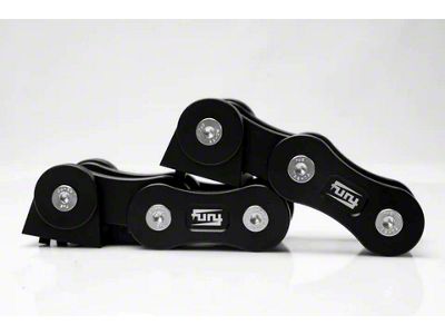 Renold Series Hood Latch; Black (18-24 Jeep Wrangler JL)