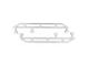 ACE Engineering Rock Sliders; Cloud White (07-18 Jeep Wrangler JK 4-Door)