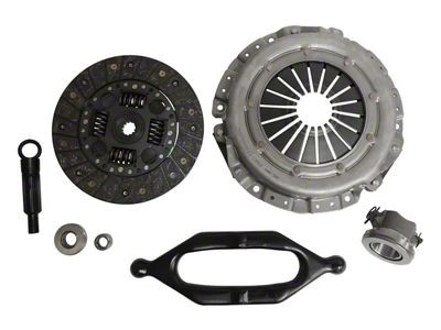 Semi-Metallic Clutch Kit; 14-Spline (97-02 2.5L Jeep Wrangler YJ)