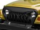 American Modified Shark Grille; Matte Black (97-06 Jeep Wrangler TJ)