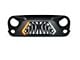 G1 Angry Series Grille with Turn Signals; Matte Black (07-18 Jeep Wrangler JK)