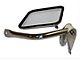 Side Mirror and Arm; Stainless; Passenger Side (66-95 Jeep CJ5, CJ7 & Wrangler YJ)